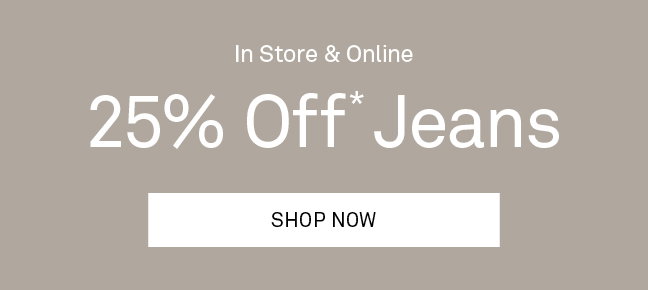 25% Off Jeans
