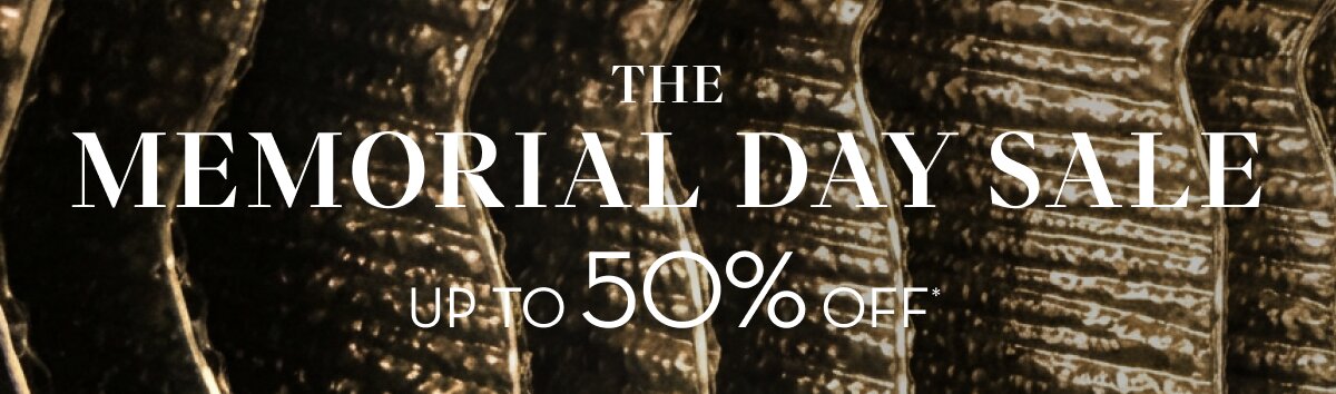 Memorial Day Sale is live: up to 50% off