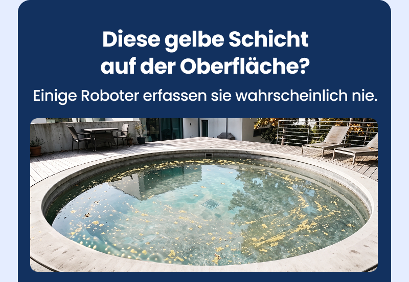 Diese gelbe Schicht auf der Oberfläche?