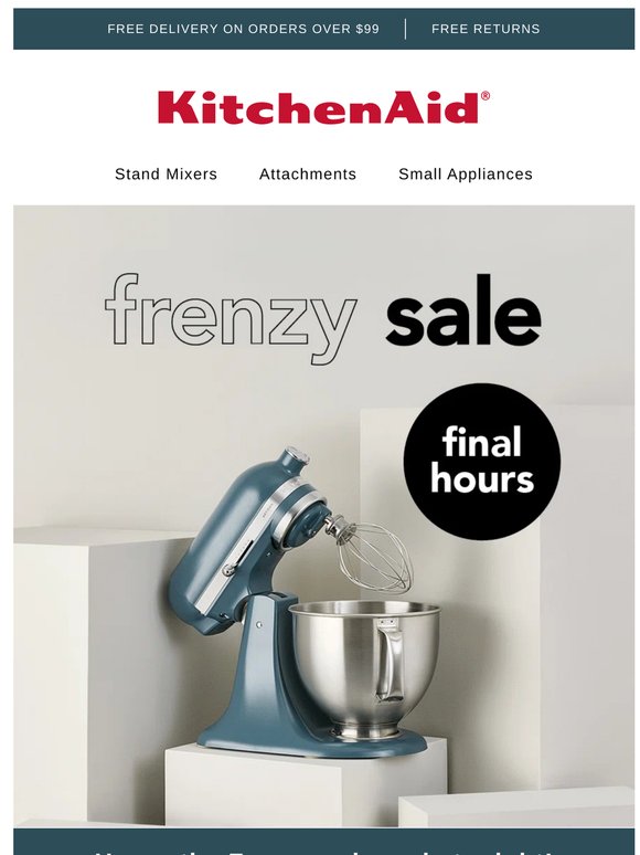 LAST CALL: Our Frenzy Sale Ends Tonight!