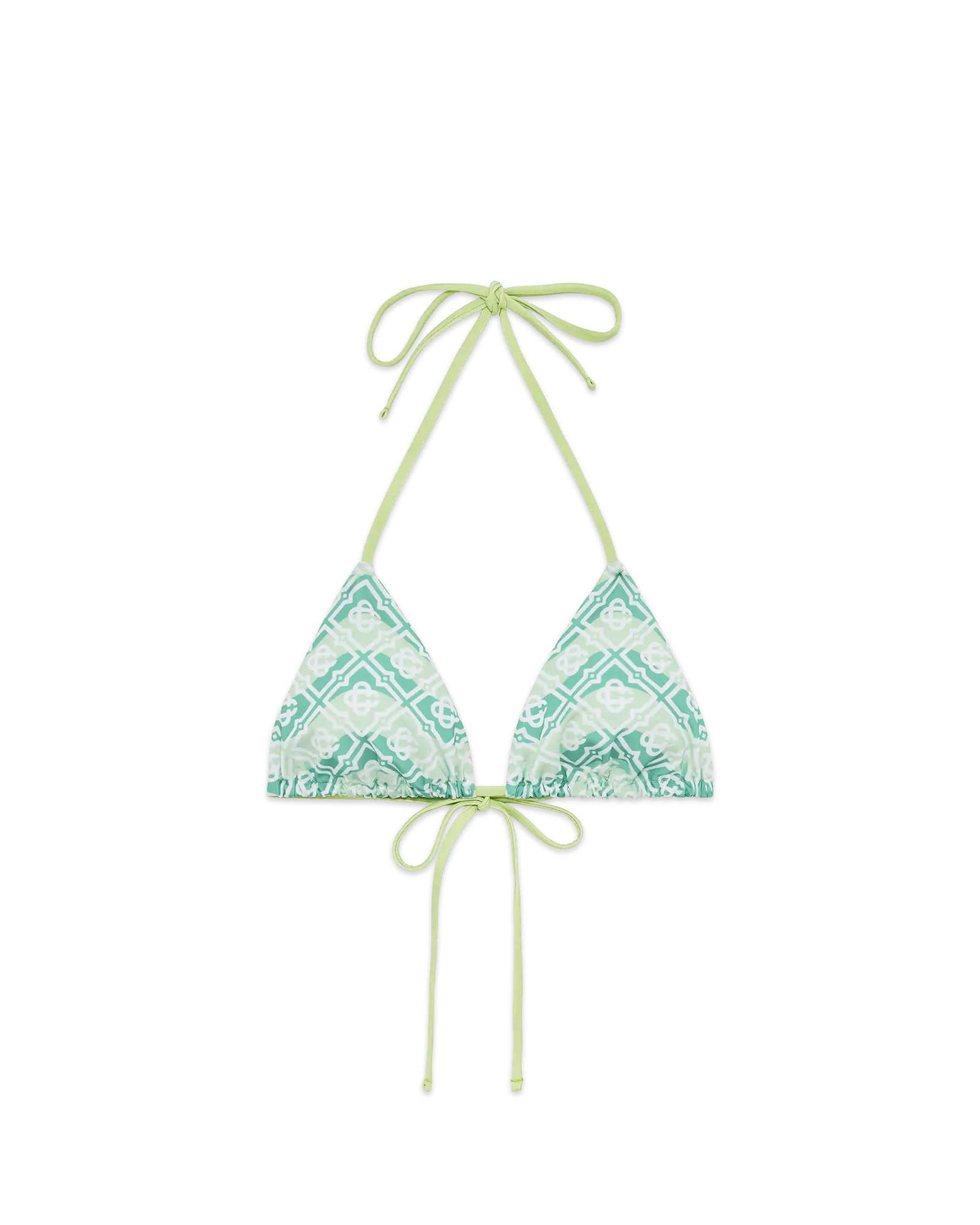 Image of Wavy Monogram Bikini Top