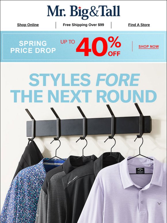 Stay on par with style