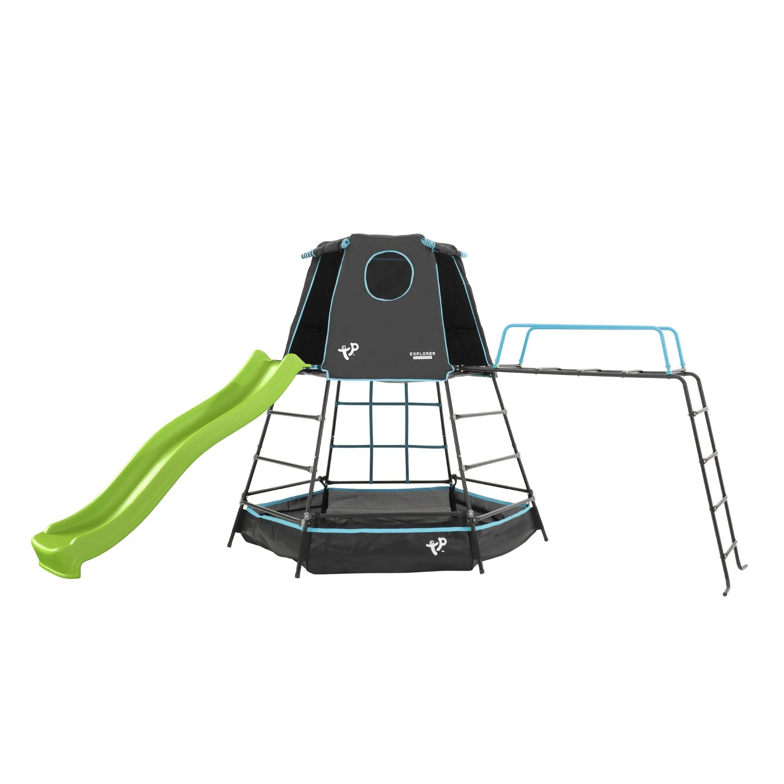 Image of TP Toys Explorer Metal Climbing Frame with Jungle Run and Slide