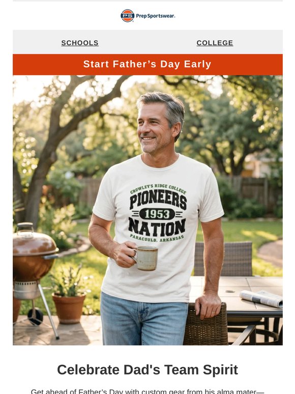 It’s Never Too Early: Father’s Day Starts Here