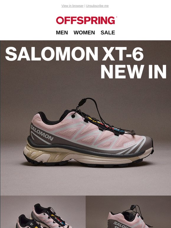 New in from Salomon: XT-6