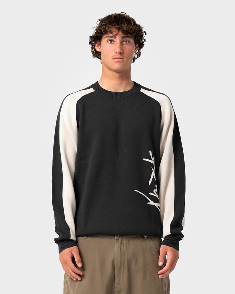 Roll Safe Boxy Crew Neck Knit