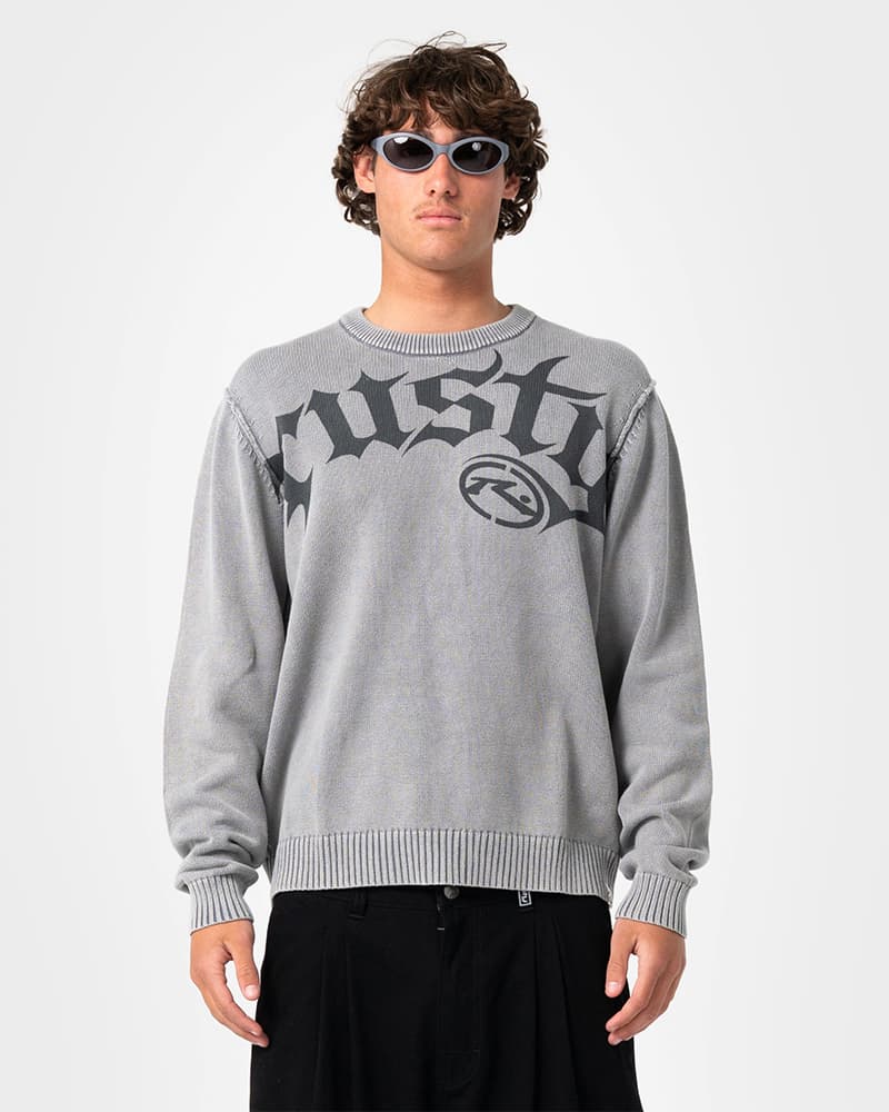 Saxon Graphic Sweater