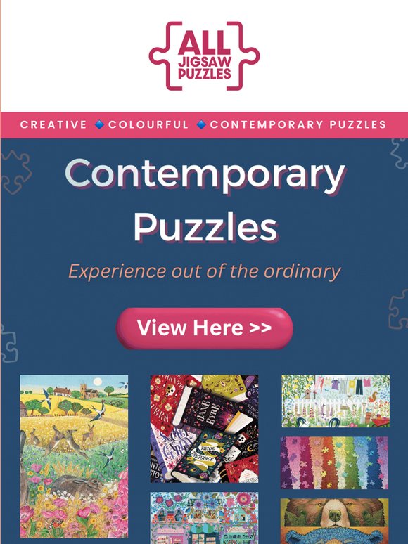 Explore our Irresistible Contemporary puzzles