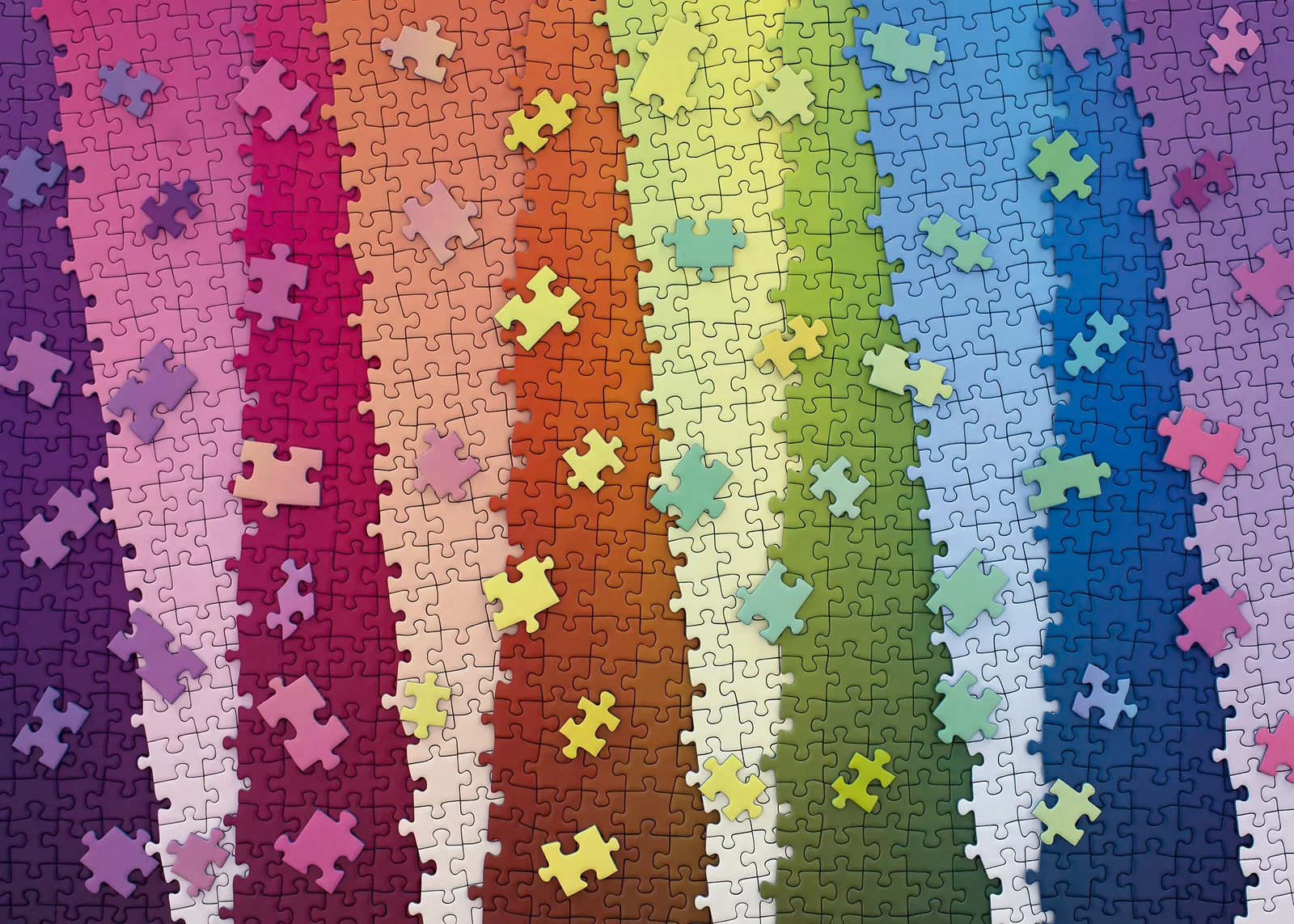 Image of Colours on Colours 1000 Piece Jigsaw Puzzle