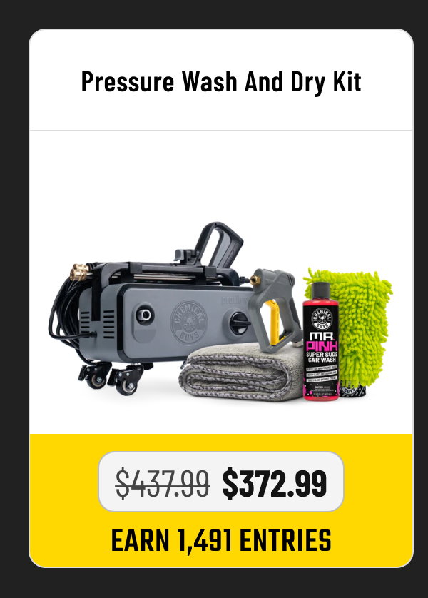 Pressure Wash and Dry Kit