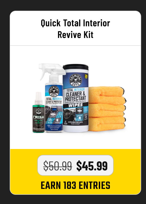 Quick Total Interior Revive Kit