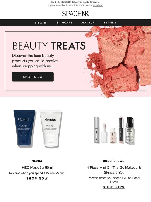 Open for free beauty gifts 🎁