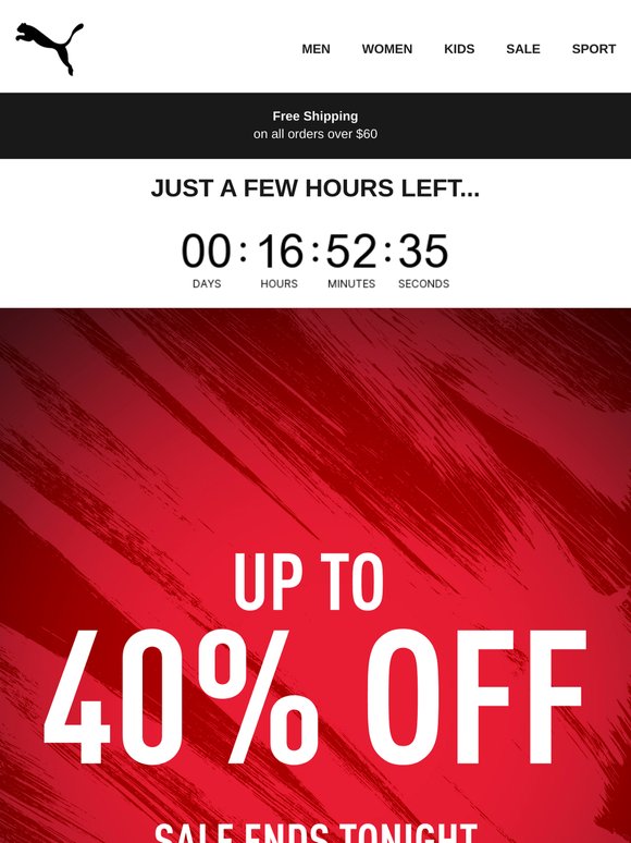 Up to 40% Off