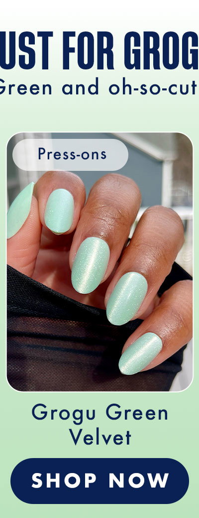 Shop Grogu green velvet