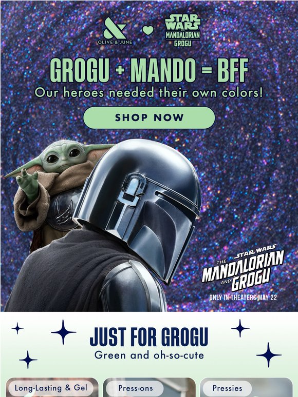 Colors just for Grogu + Mando