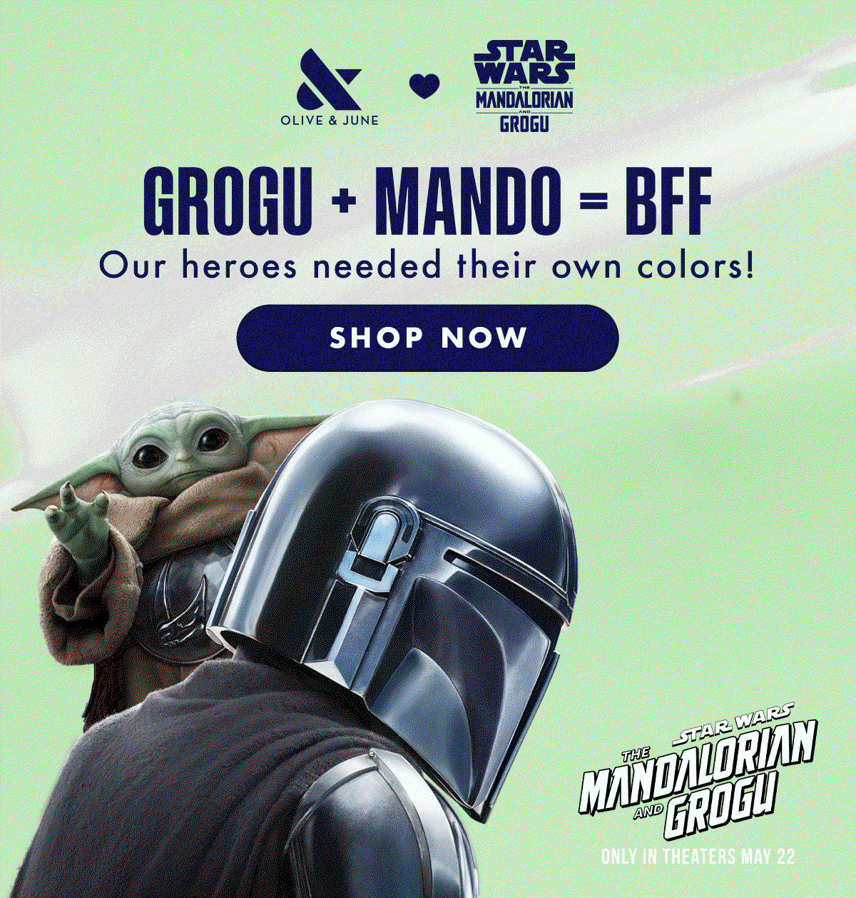 Grogu + Mando + BFF | SHOP NOW