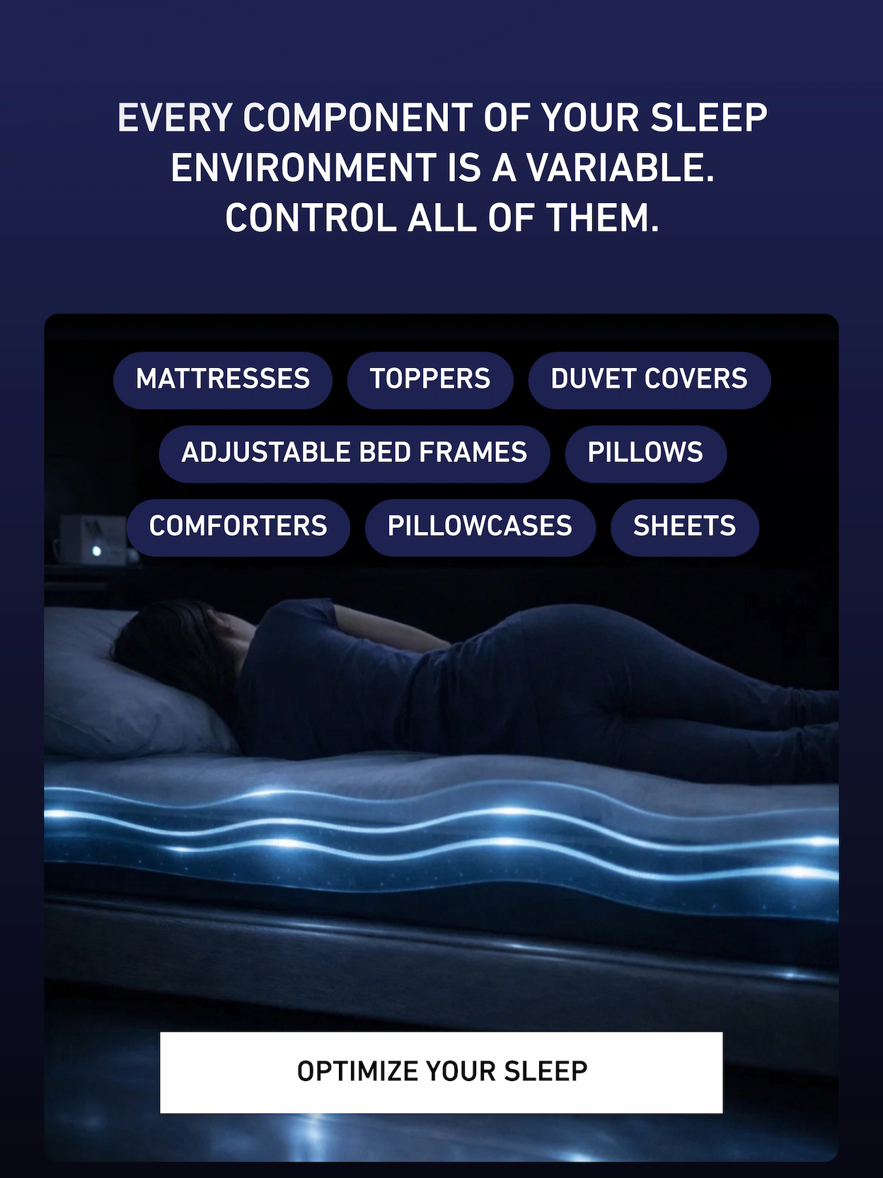 OPTIMIZE YOUR SLEEP