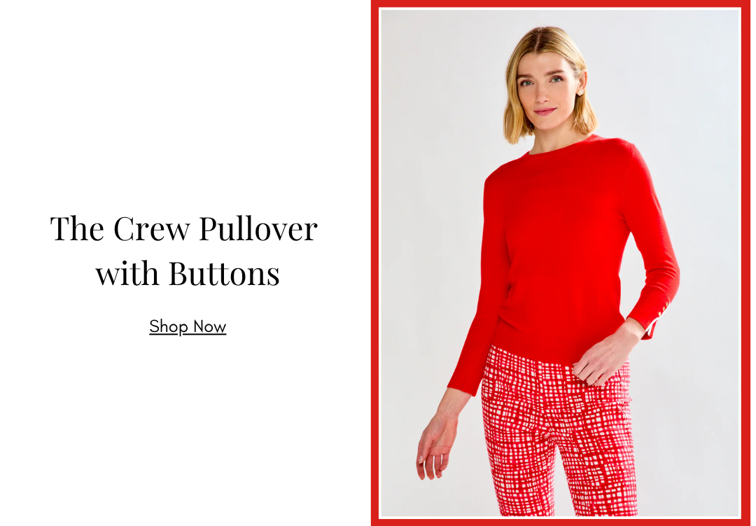 the crew pullover with  buttons