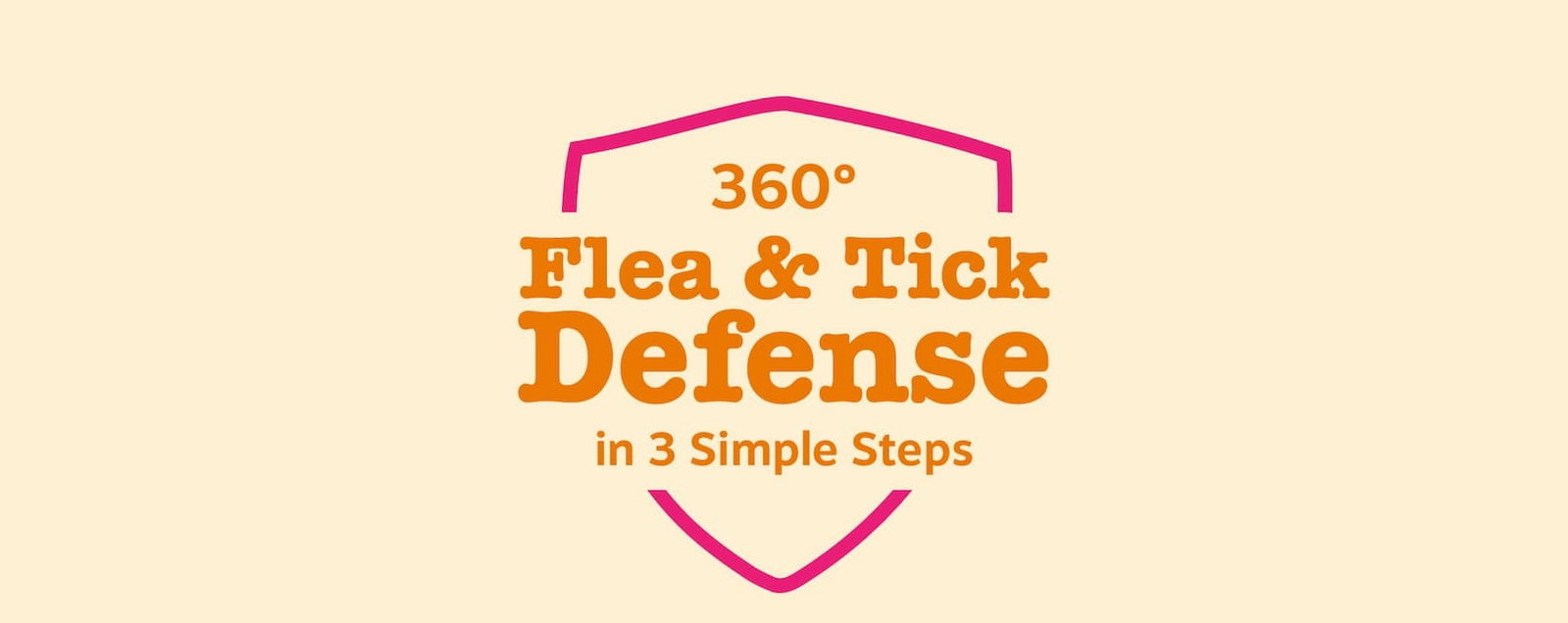 360 Flea & Tick Defense in 3 Simple Steps