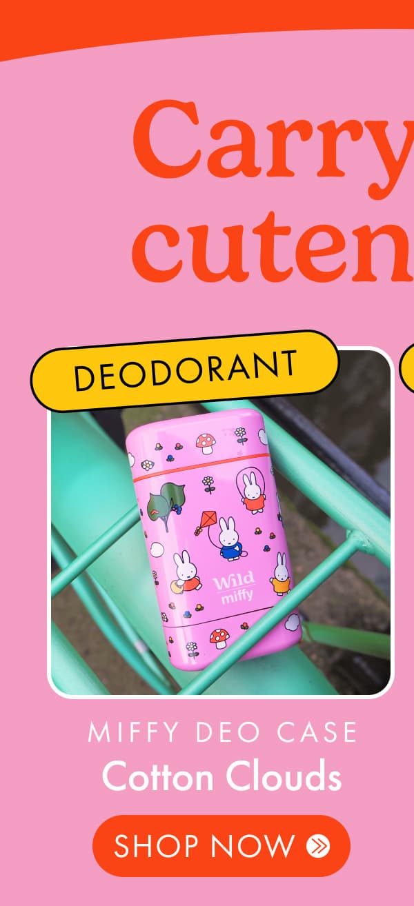 Miffy Stick Deodorant Case & Cotton Clouds