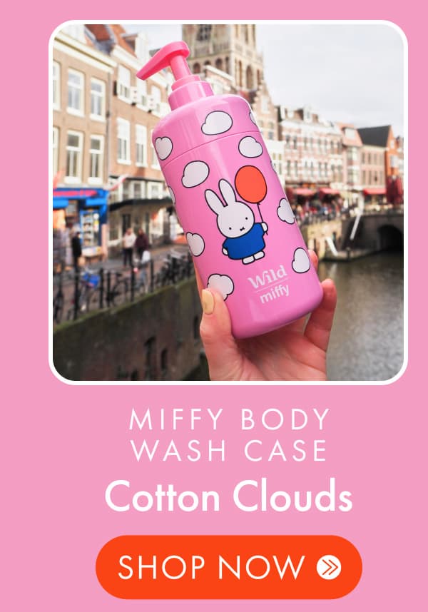 Miffy Body Wash Case & Cotton Clouds