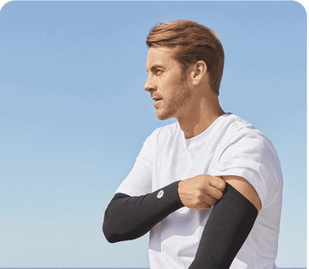 Men's Sensitive Arm Sleeves UPF 50+
