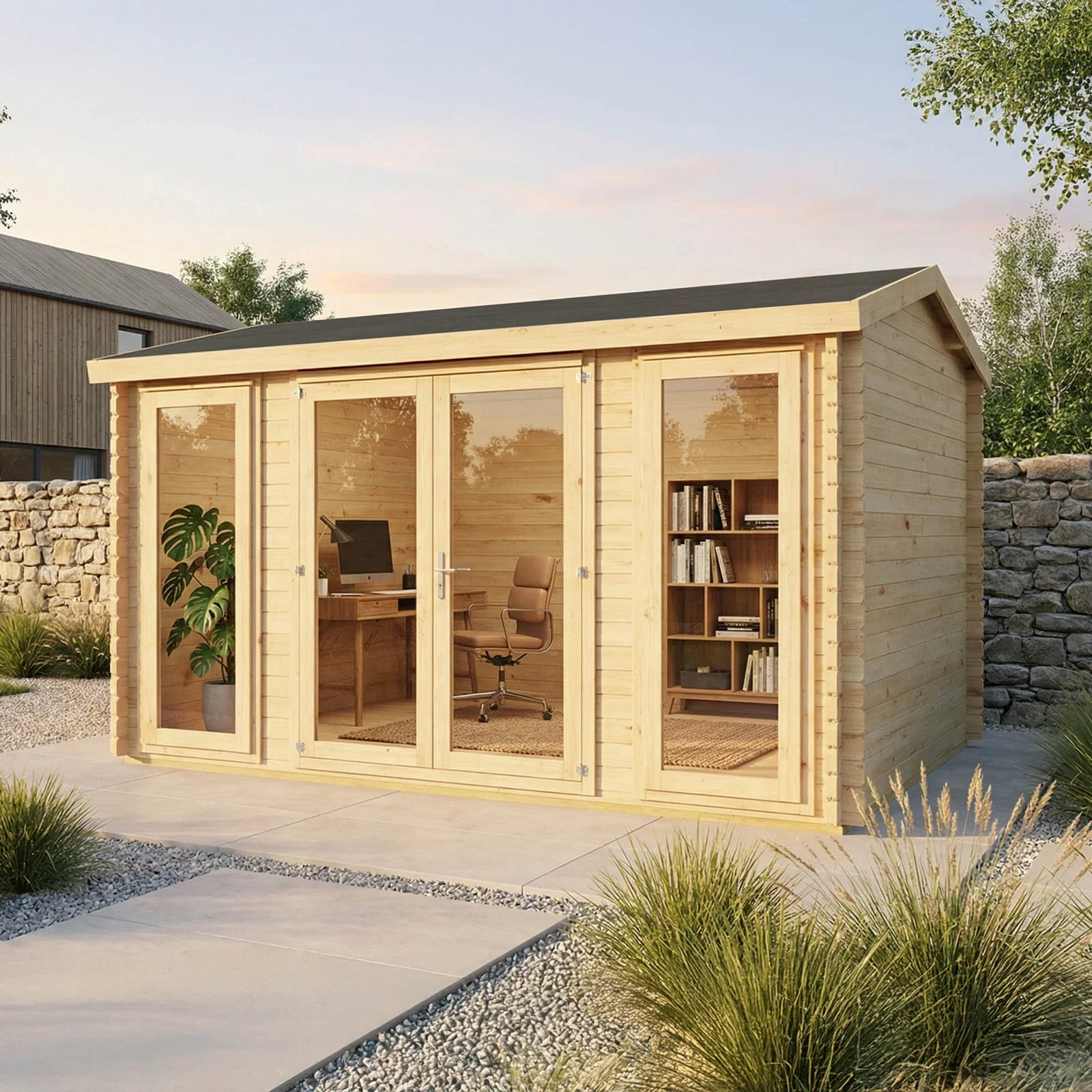 Image of The Dove Log Cabin