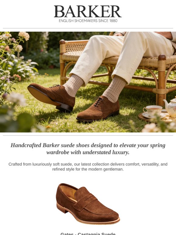 Soft Suede & Effortless Comfort for refined Spring Season