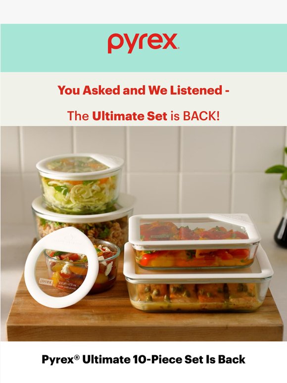 Ultimate 10-Piece Set is Back! 🎉