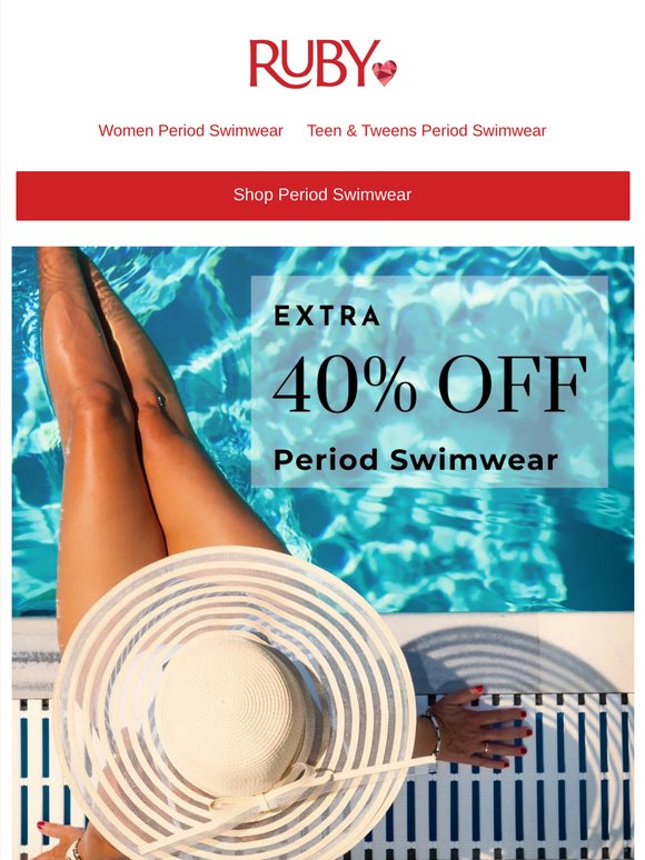 🚫This 40% OFF Period Swimwear deal is TOO GOOD to lose
