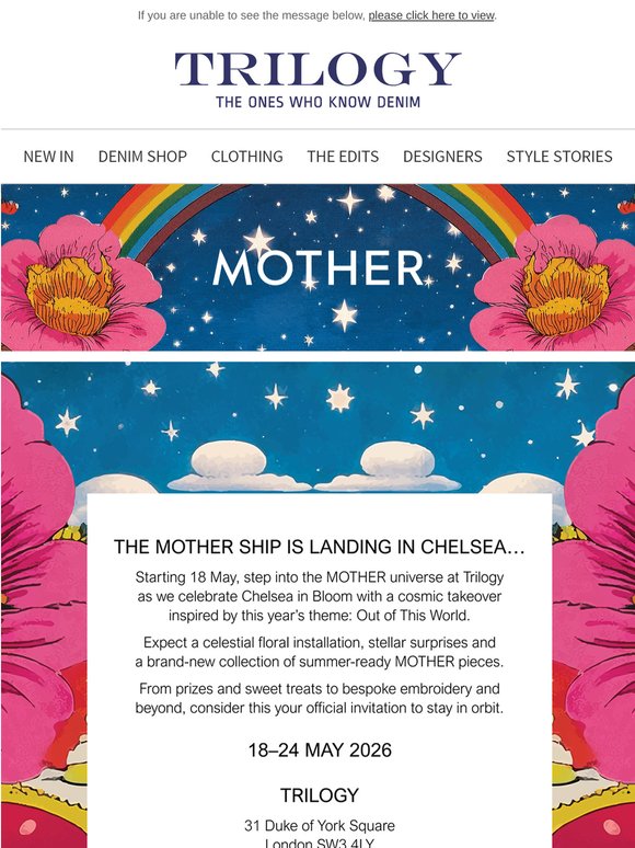 MOTHER x Trilogy: A Cosmic Collaboration