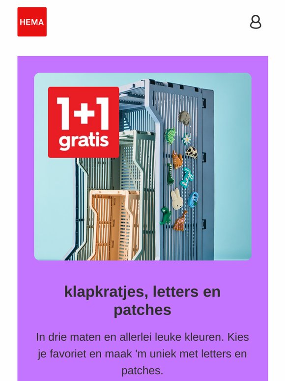 laatste kans: 30% korting op klapkratjes en meer