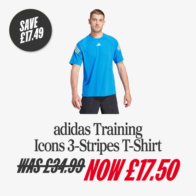 adidas Training Icons 3-Stripes T-Shirt