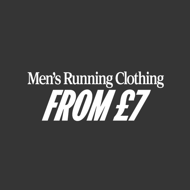 Men's Running Clothing From £7