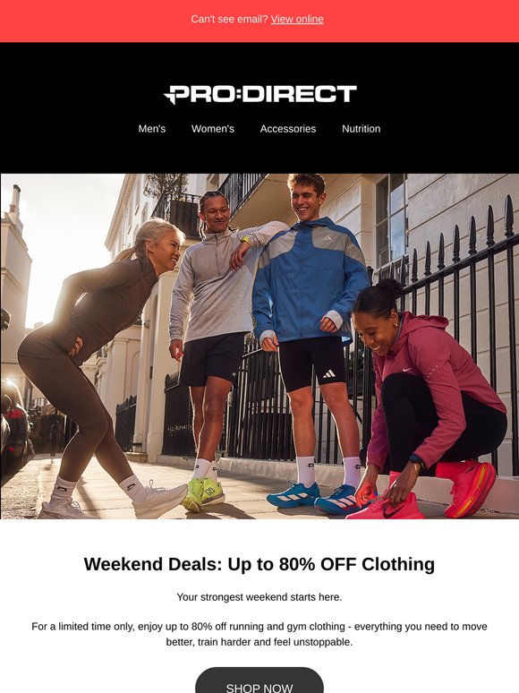 —, Your Weekend Deals Are Here!