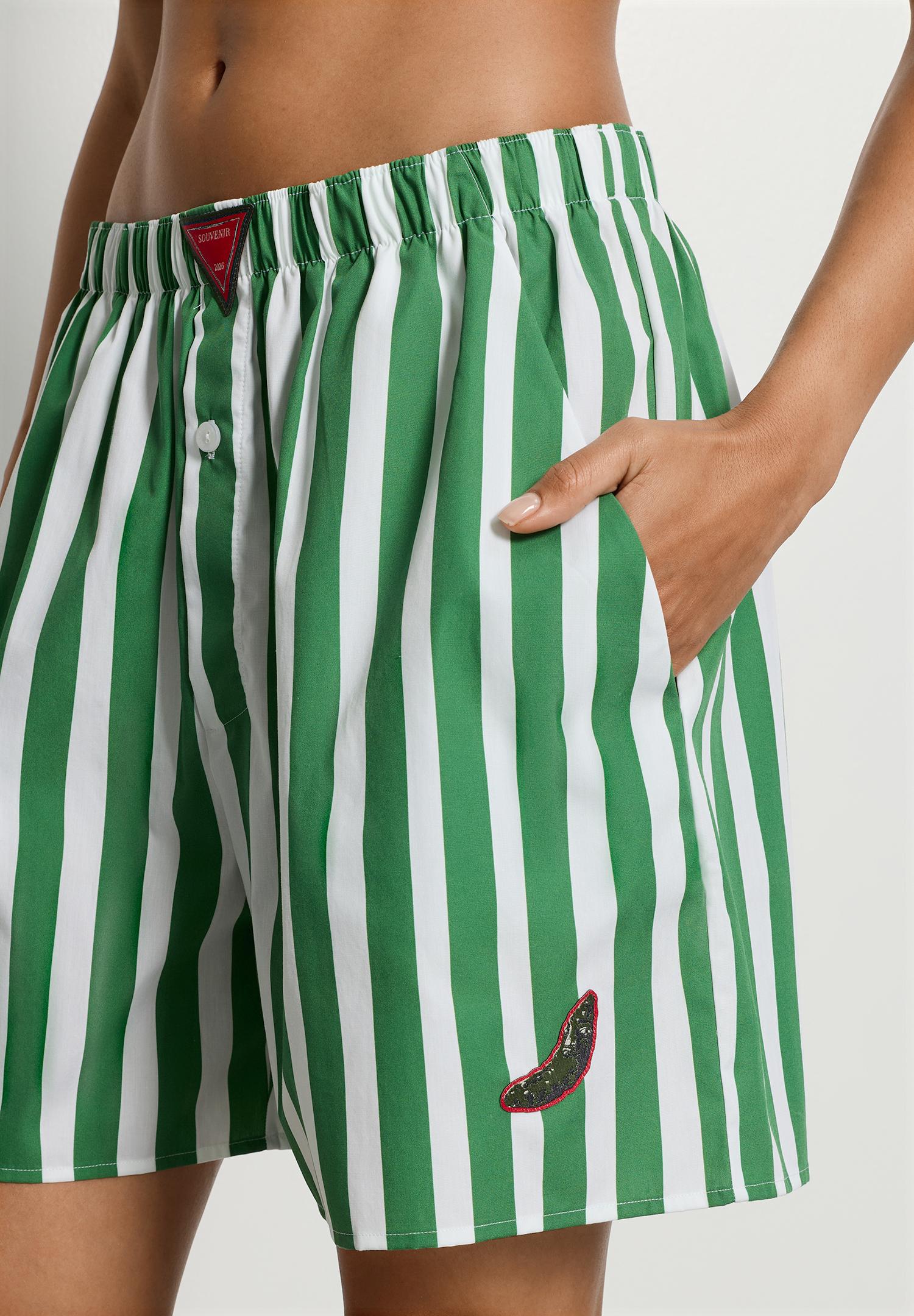 Charlotte Adam x HANRO  Cotton Woven Shorts