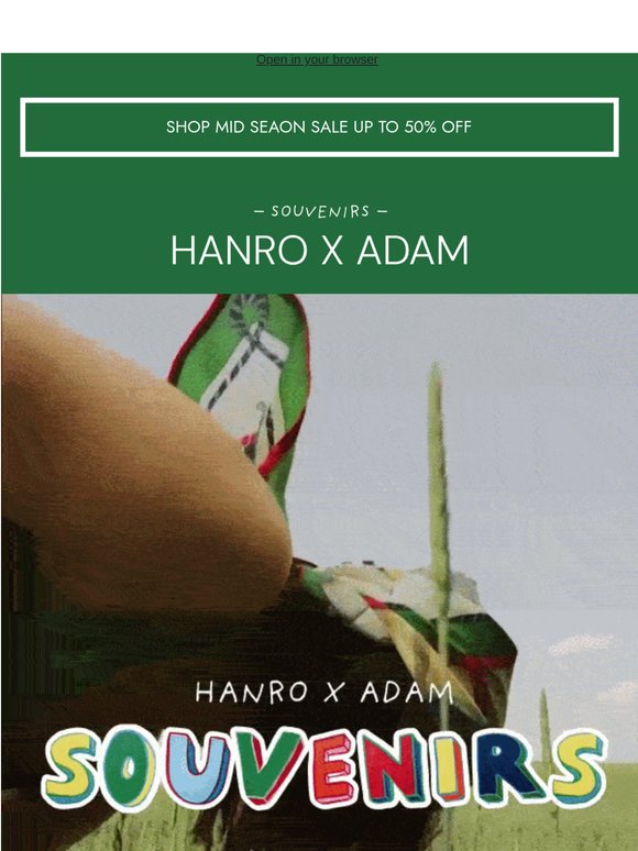 HANRO x Adam: SOUVENIRS