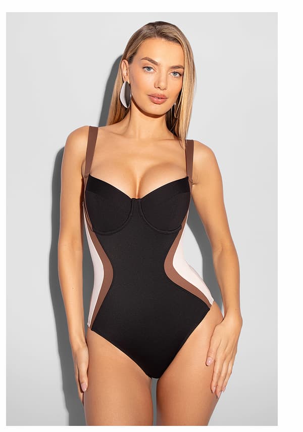 Lifty in Contour Peach Mocha Black