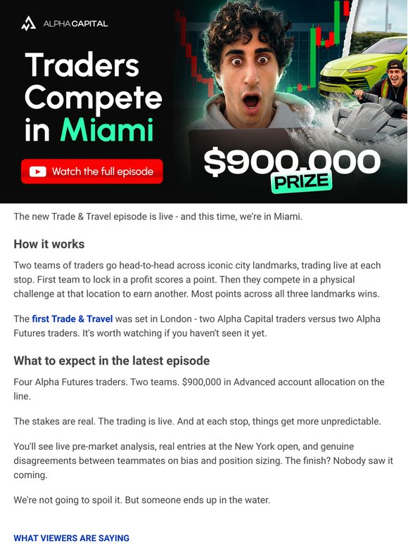 The new Trade & Travel episode is live - and this time, we're in Miami.