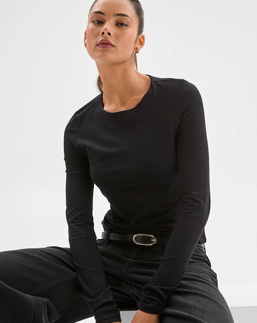 Lily Loves Australian cotton crew neck top