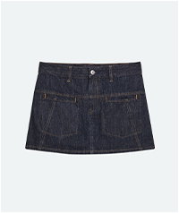 DENIM MINI SKIRT