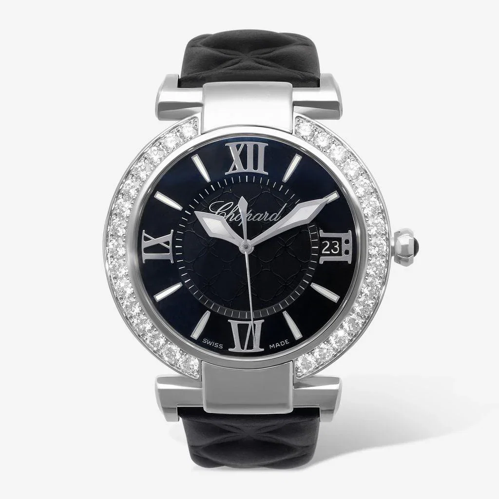 Image of Chopard Imperiale Stainless Steel Diamond Automatic Ladies Watch 388531-3006