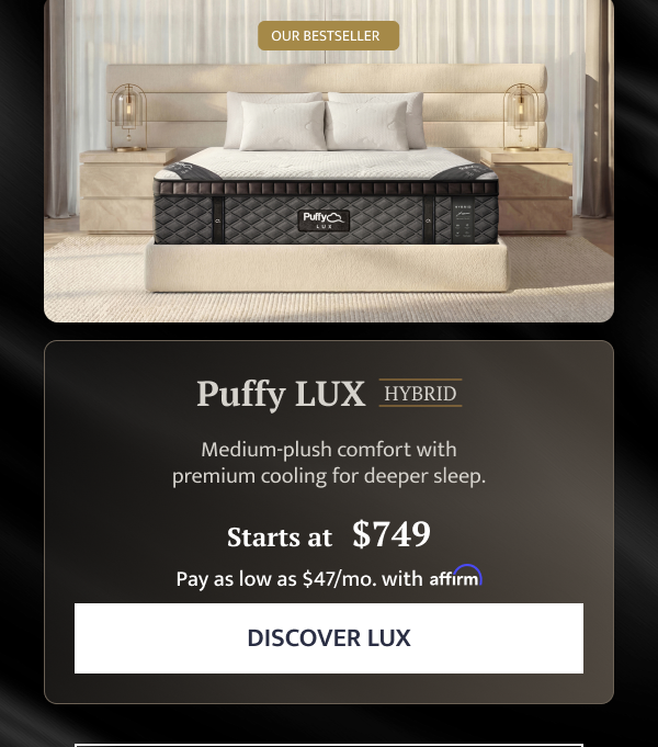 Puffy Lux Hybrid