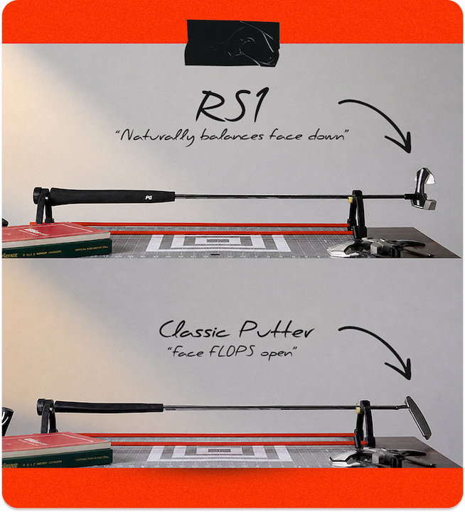 RS1 NATURALLY BALANCES FACE DOWN