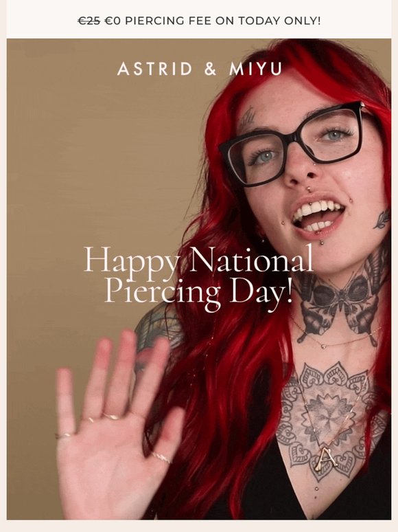 Happy National Piercing Day!