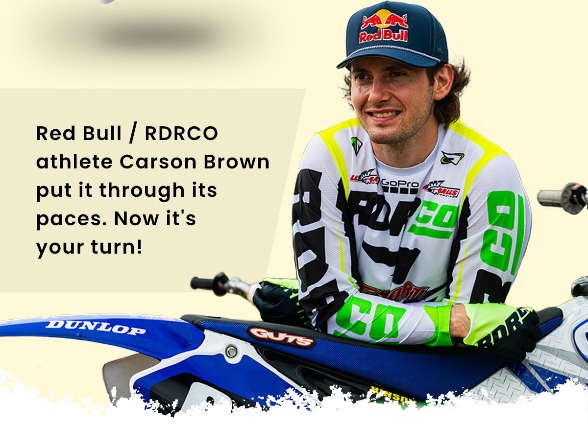 Red Bull / RDRCO athlete Carson Brown put it through its paces. Now it's your turn!