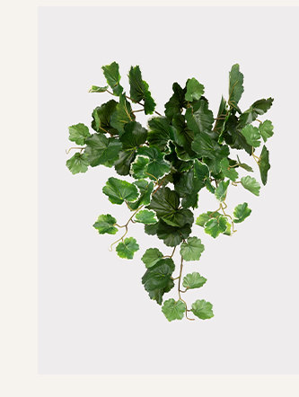 UV Resistant Fake Outdoor Hanging Geranium Plant