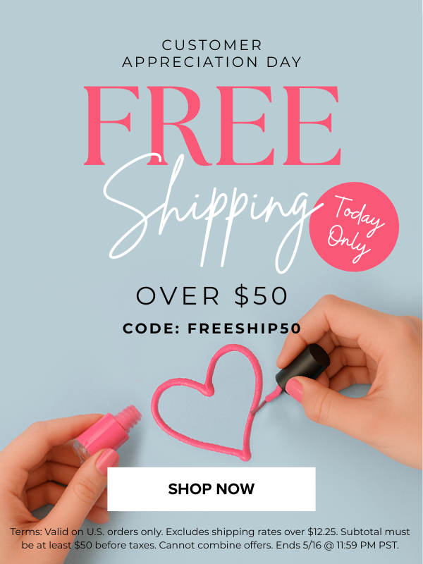 Free Shipping Over $50