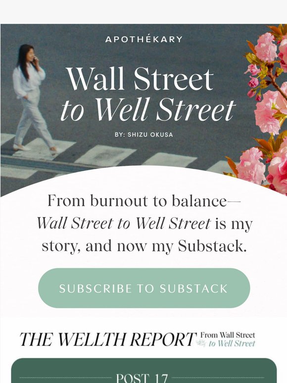 The Wellth Report: Japanese Rituals that Changed How I Live