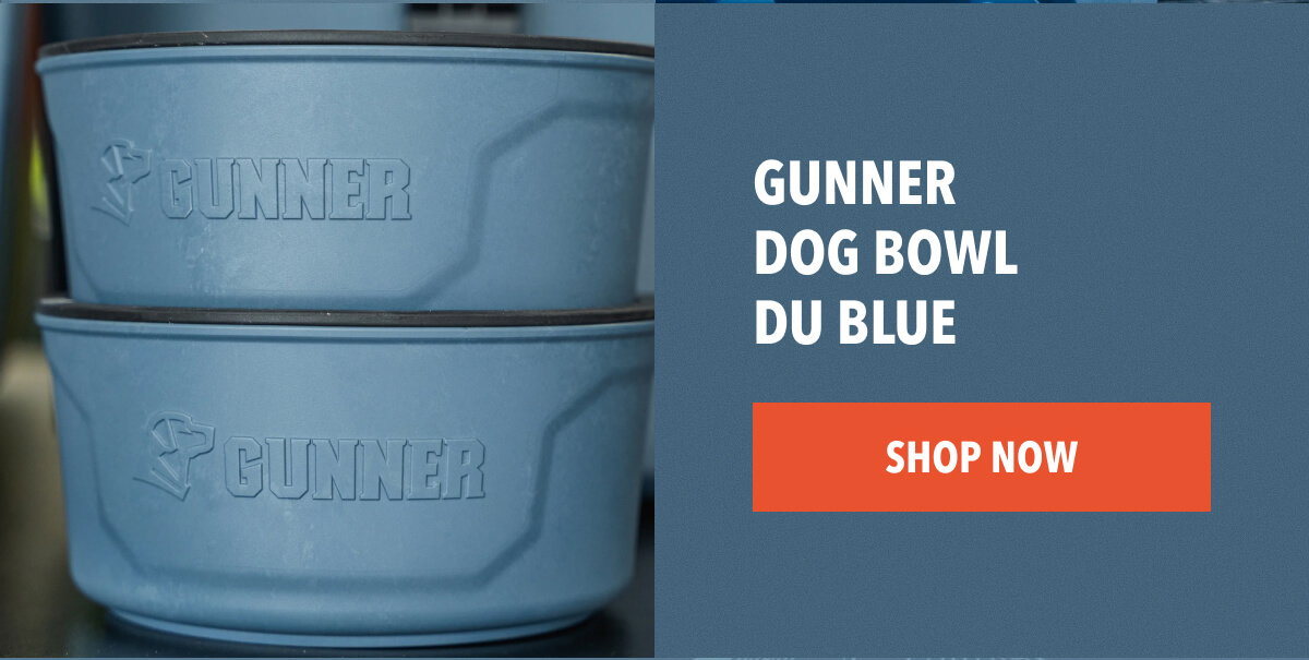 Gunner Dog Bowl - DU Blue